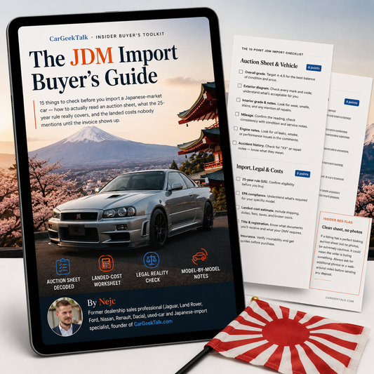 The JDM Import Buyer's Guide (PDF)