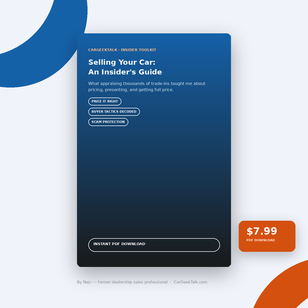 Selling Your Car: An Insider's Guide (PDF)